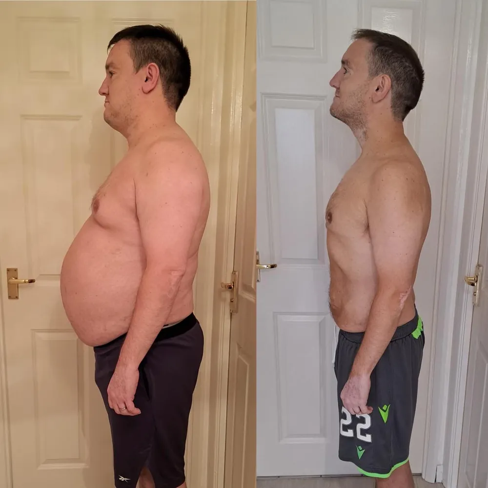 Steve: 5 Stone Loss, Online Plan